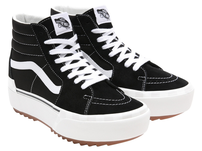 Ga naar volledige schermweergave: VANS Dames sneakers met plateauzool - afbeelding 1