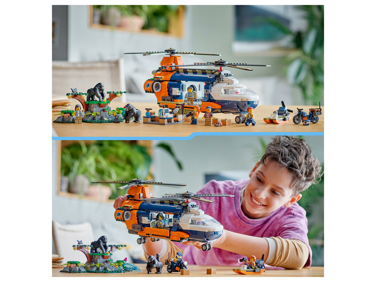 Ga naar volledige schermweergave: LEGO® City Jungleonderzoekers 60437 - afbeelding 2