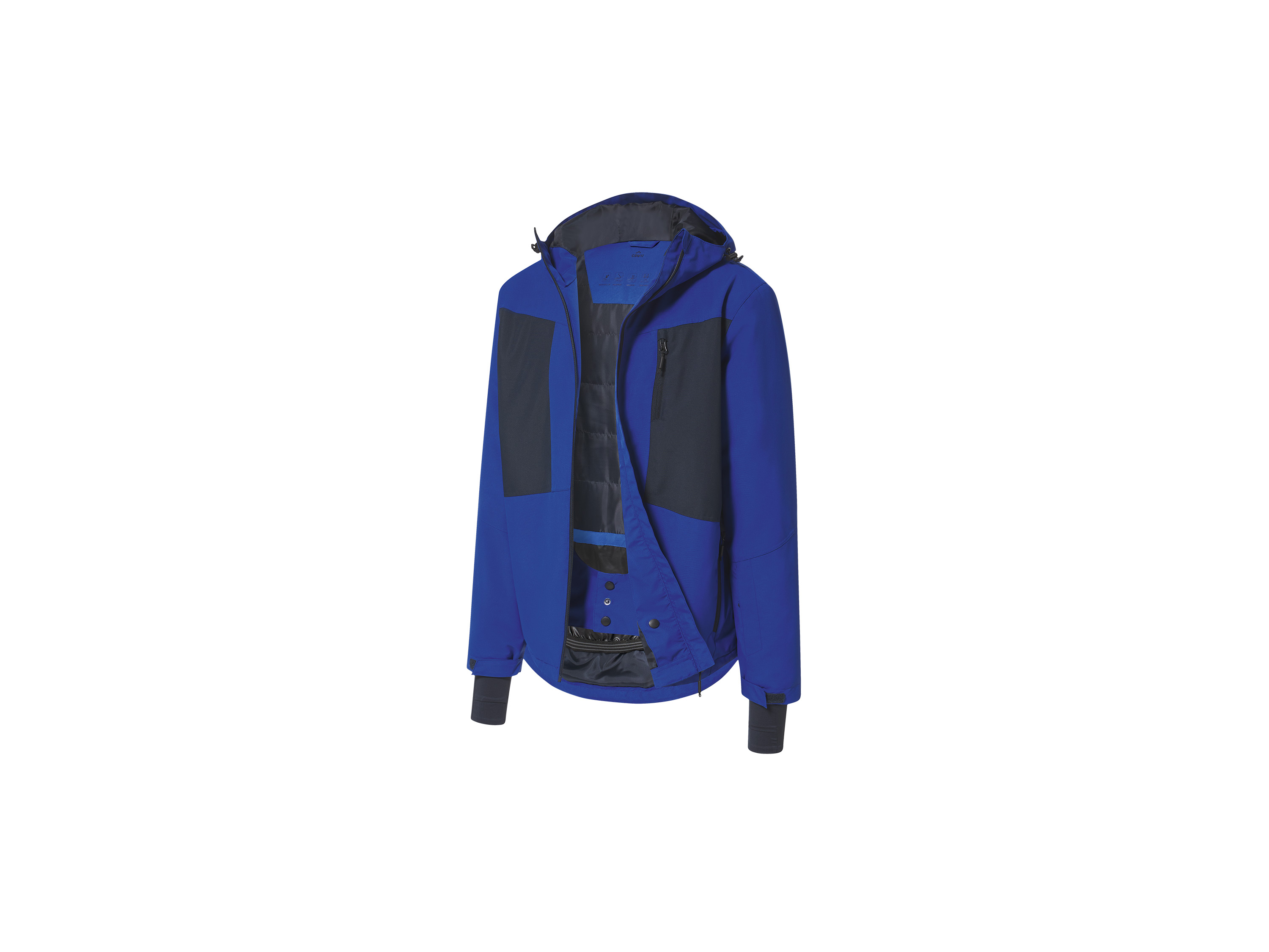 CRIVIT Heren ski-jas (XL (56-58), Blauw)