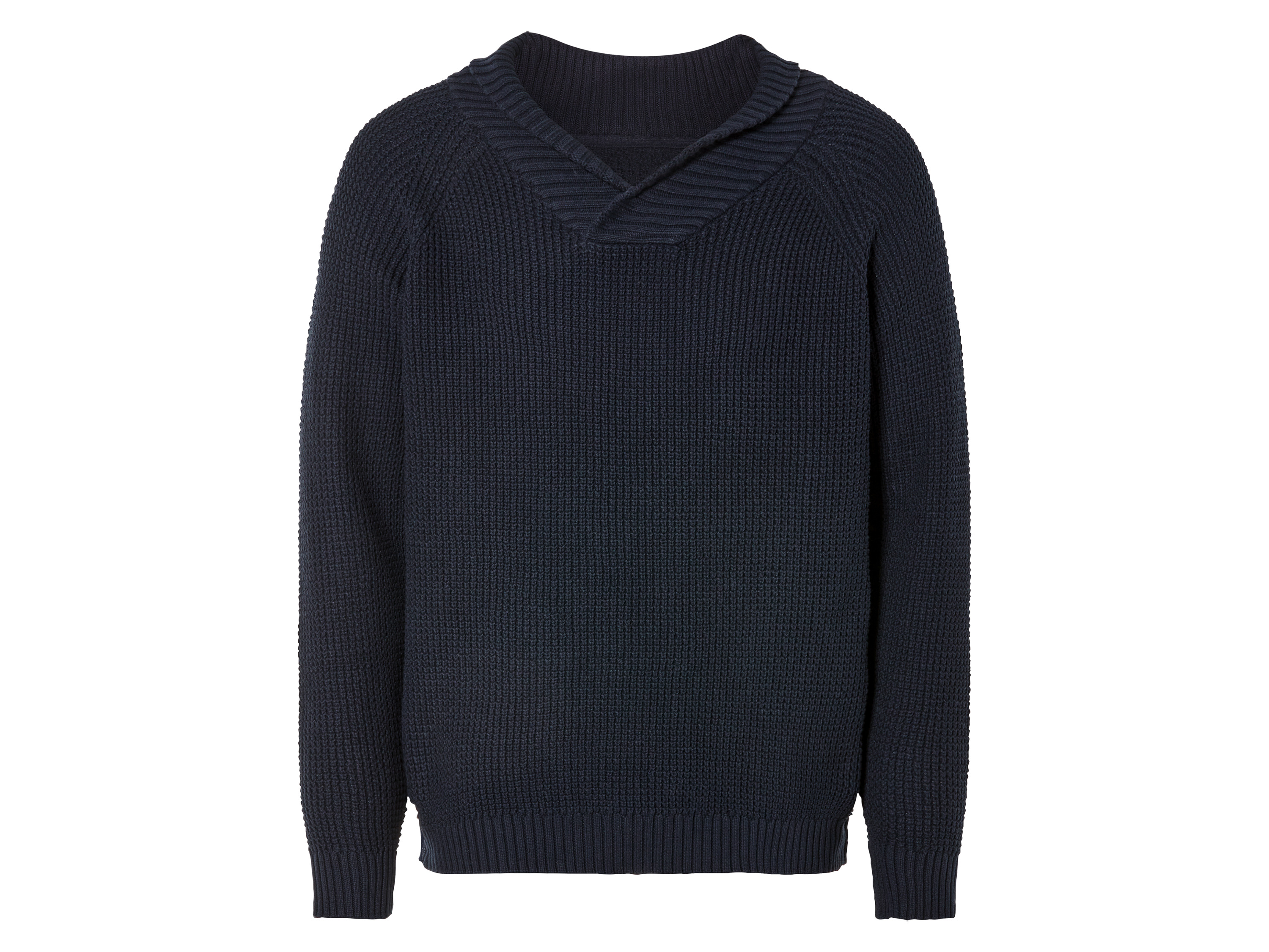 LIVERGY Heren gebreide pullover (XL (56/58), Marineblauw)