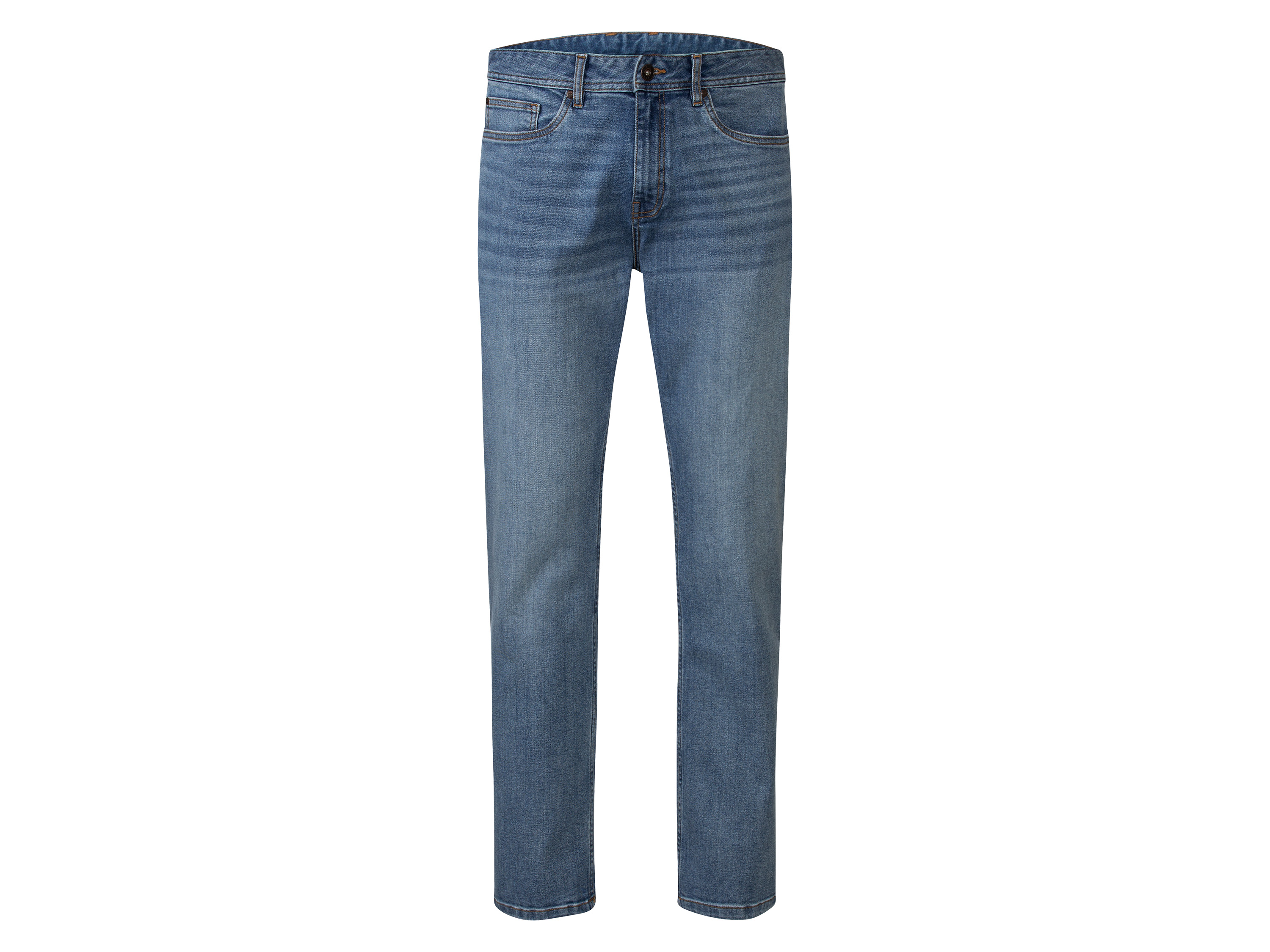 LIVERGY Heren jeans relaxed fit (50 (34/32), Lichtblauw)