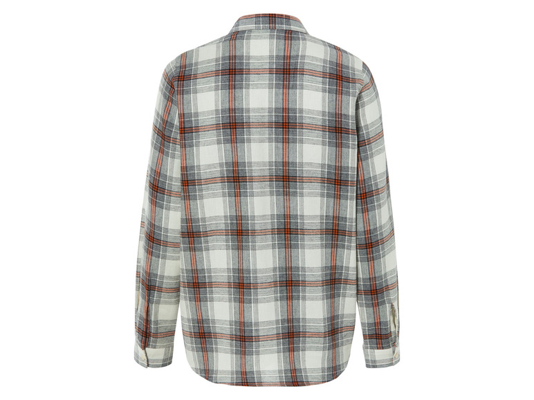 Ga naar volledige schermweergave: esmara® Flanel damesblouse - afbeelding 7