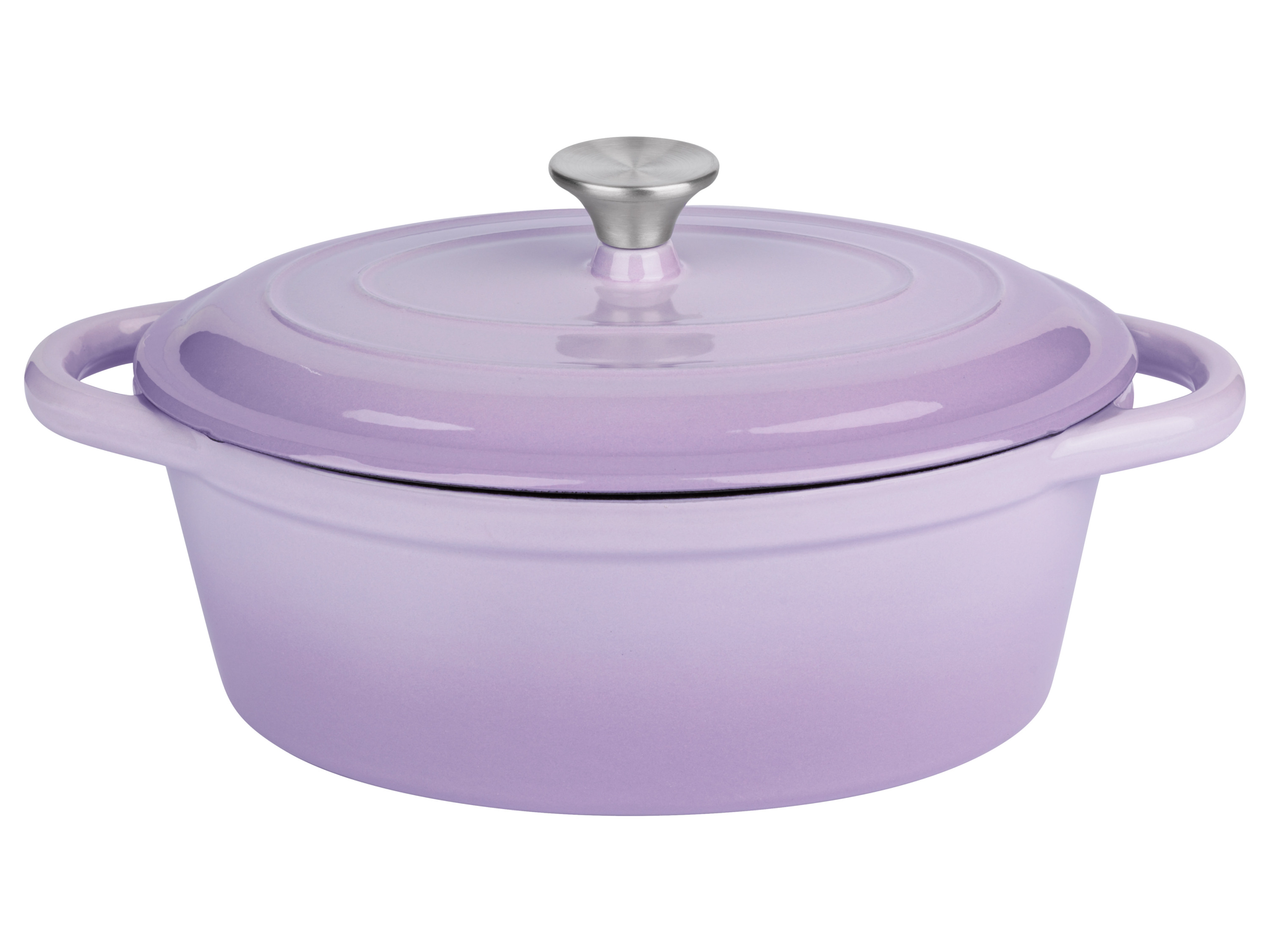 LIVARNO home Gietijzeren braadpan 4 L (Lila)