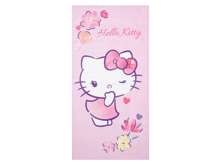 Badponcho / strandlaken (Hello Kitty)