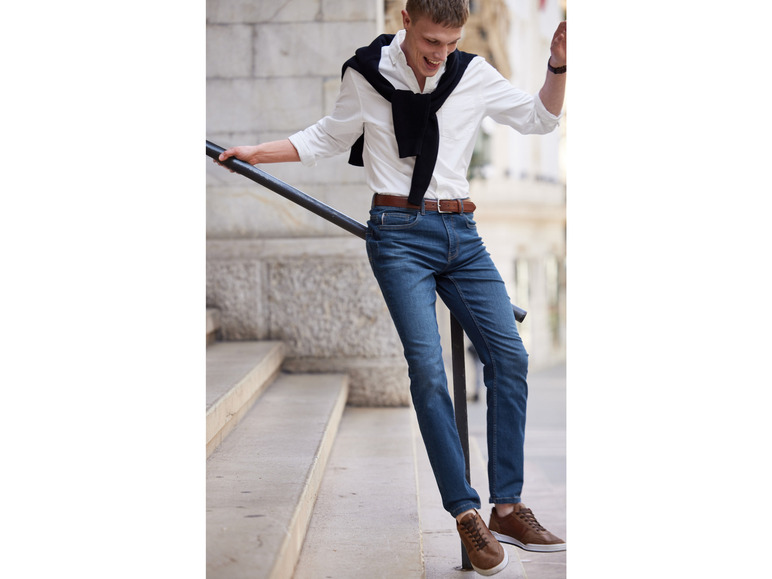 Ga naar volledige schermweergave: LIVERGY® Heren jeans Slim Fit - afbeelding 3