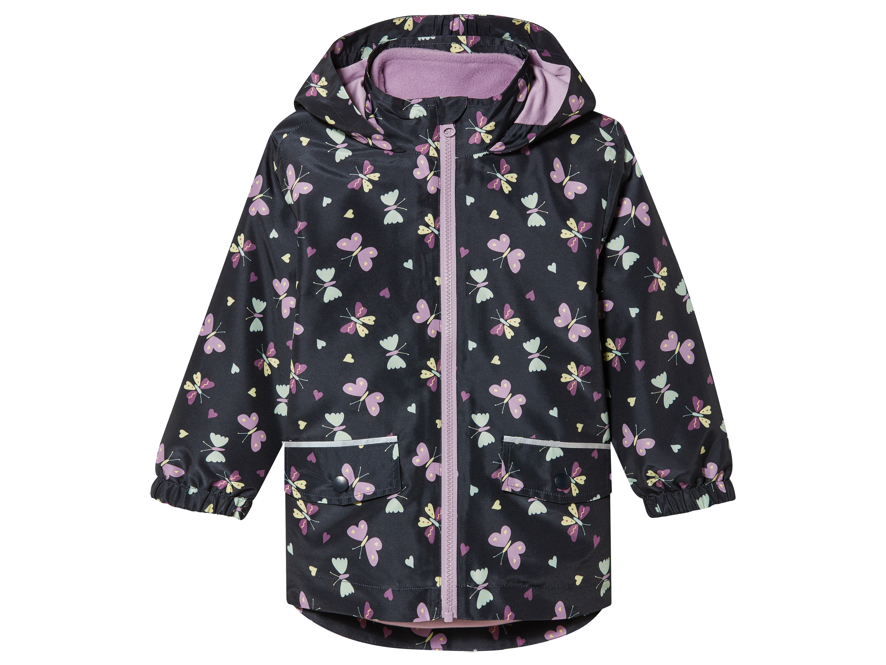 lupilu Kinder-3-in-1-allweather jack (98/104, Navy/print)