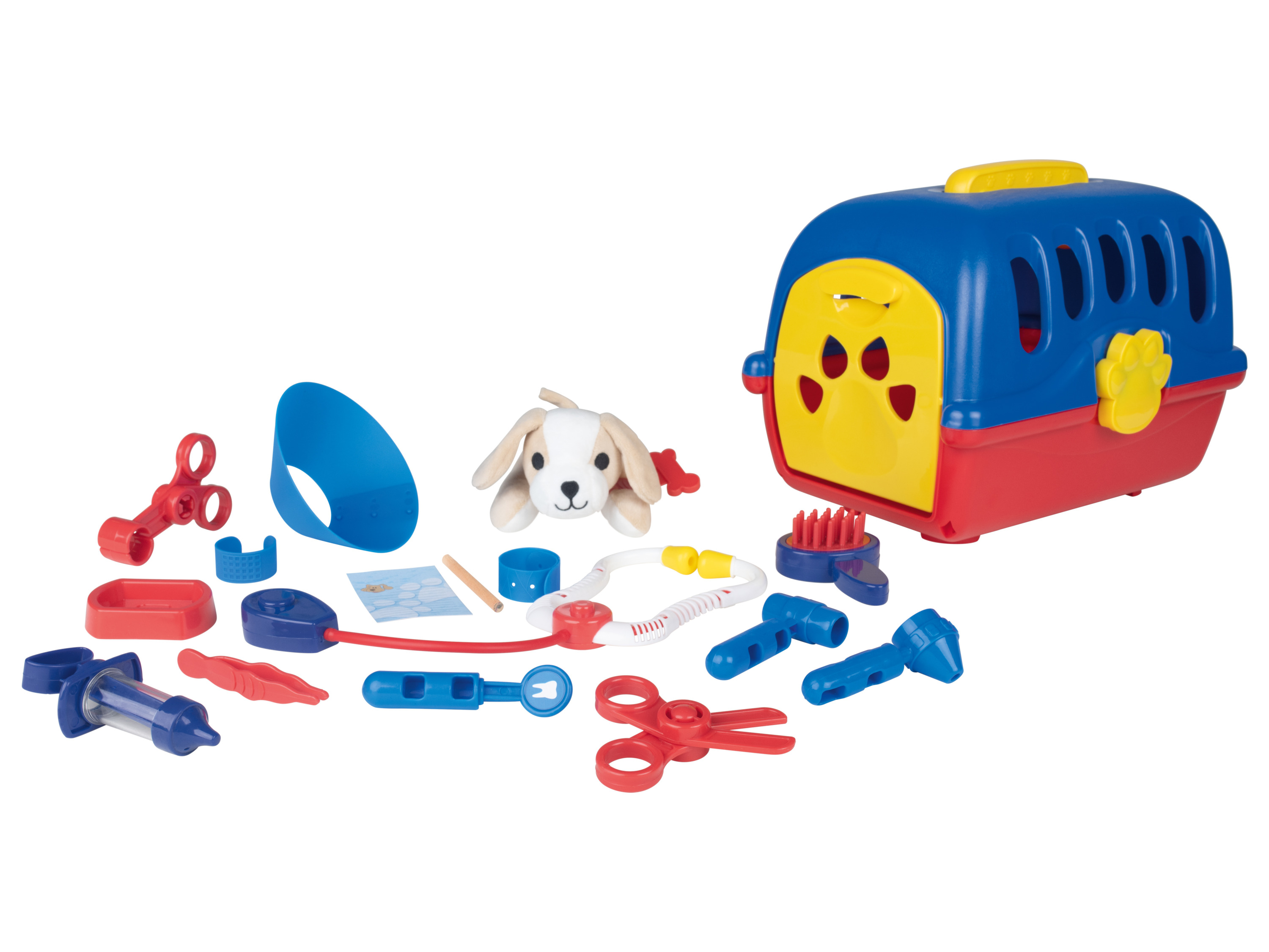 Playtive Dierenarts Speelset (Pluche hond)