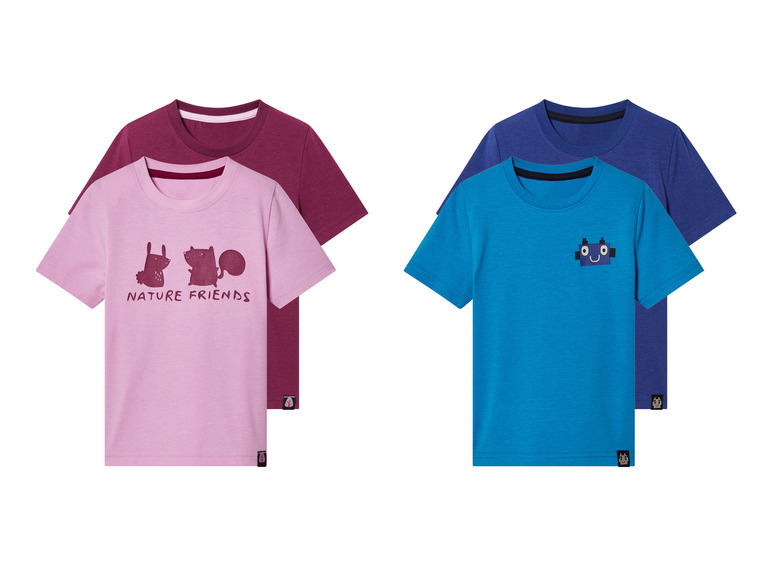 Ga naar volledige schermweergave: lupilu® 2 kindersportshirts - afbeelding 1