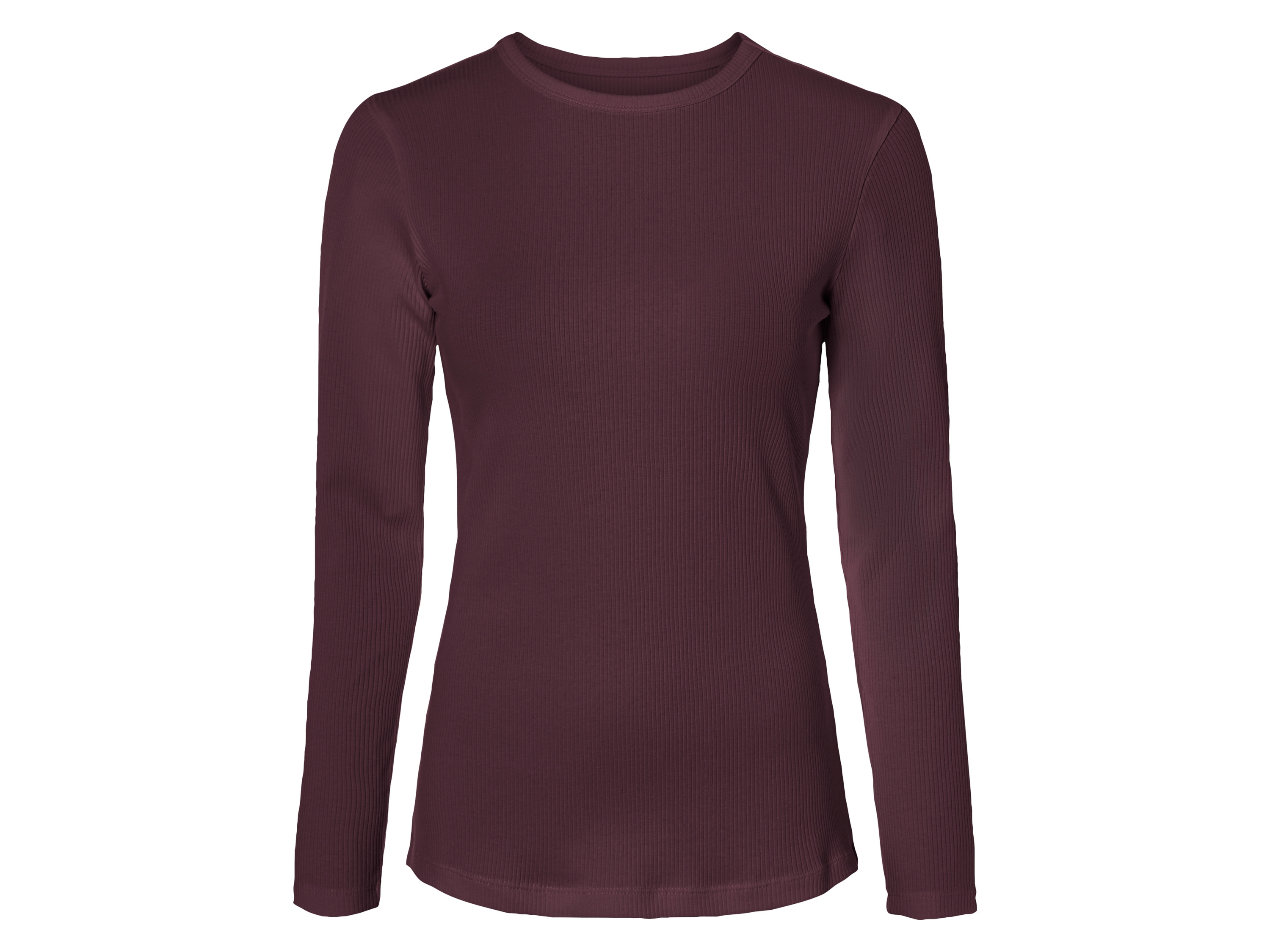 esmara Dames shirt met lange mouwen (L (44-46), Rood)