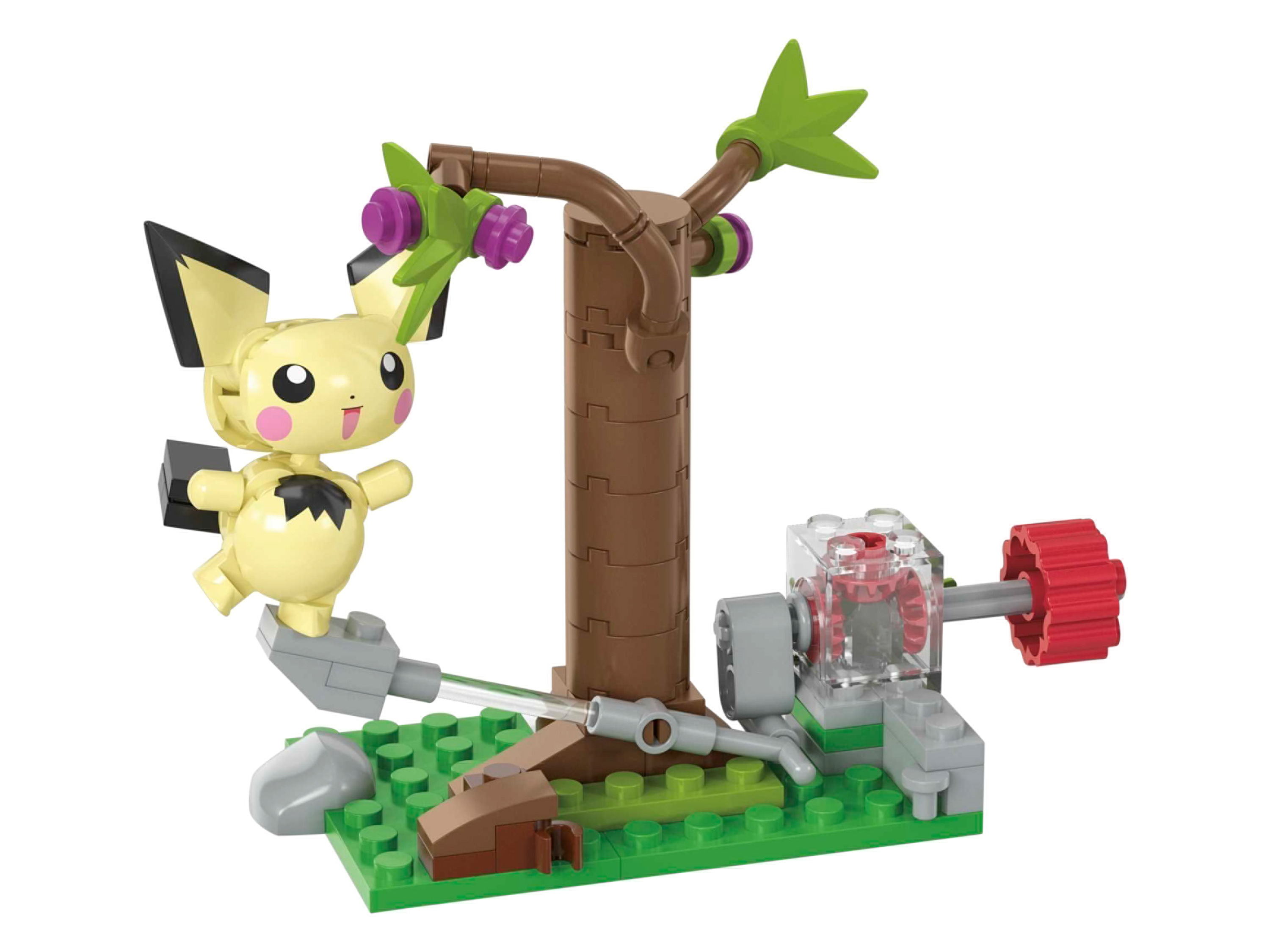 MATTEL MEGA Pokémonfiguren (Pichus bos foerageren)