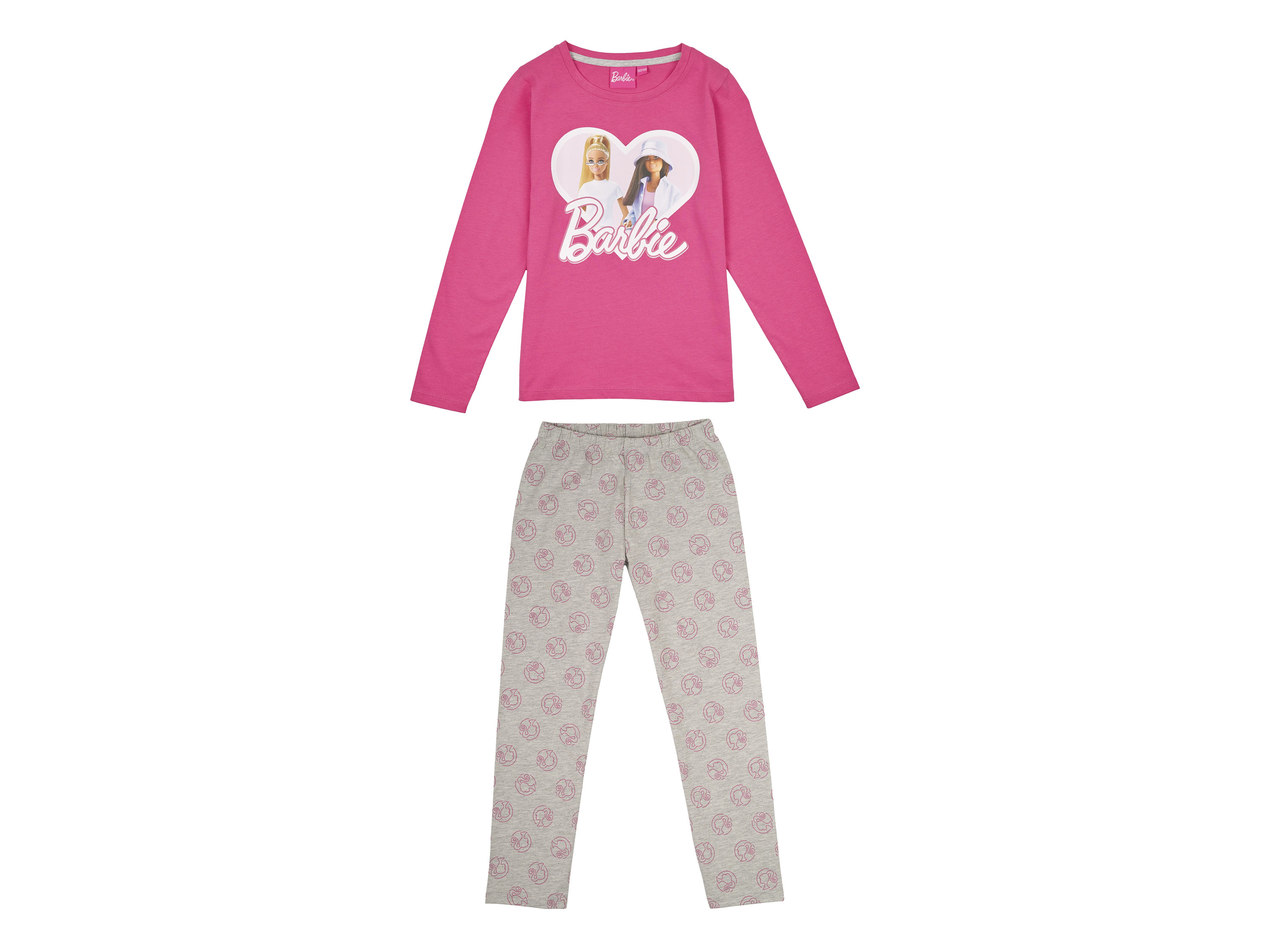 Barbie Meisjes pyjama (98-104, Roze)