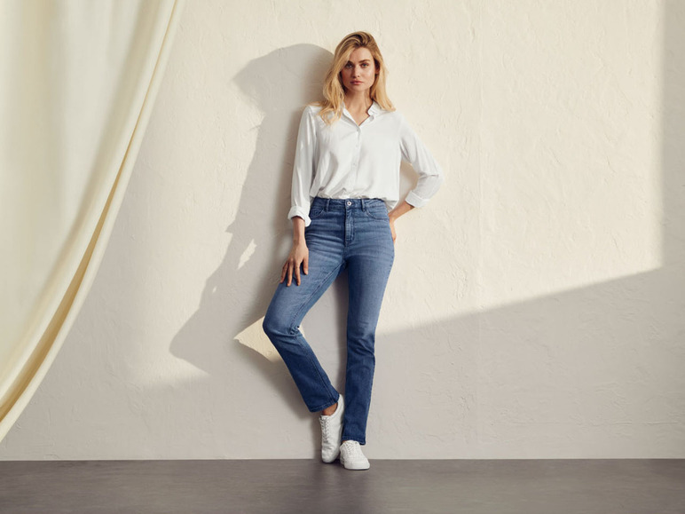 Ga naar volledige schermweergave: esmara® Dames jeans - straight fit - afbeelding 5