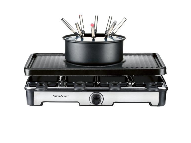 Ga naar volledige schermweergave: SILVERCREST® KITCHEN TOOLS 2-in-1 fonduepan en gourmetstel - afbeelding 1