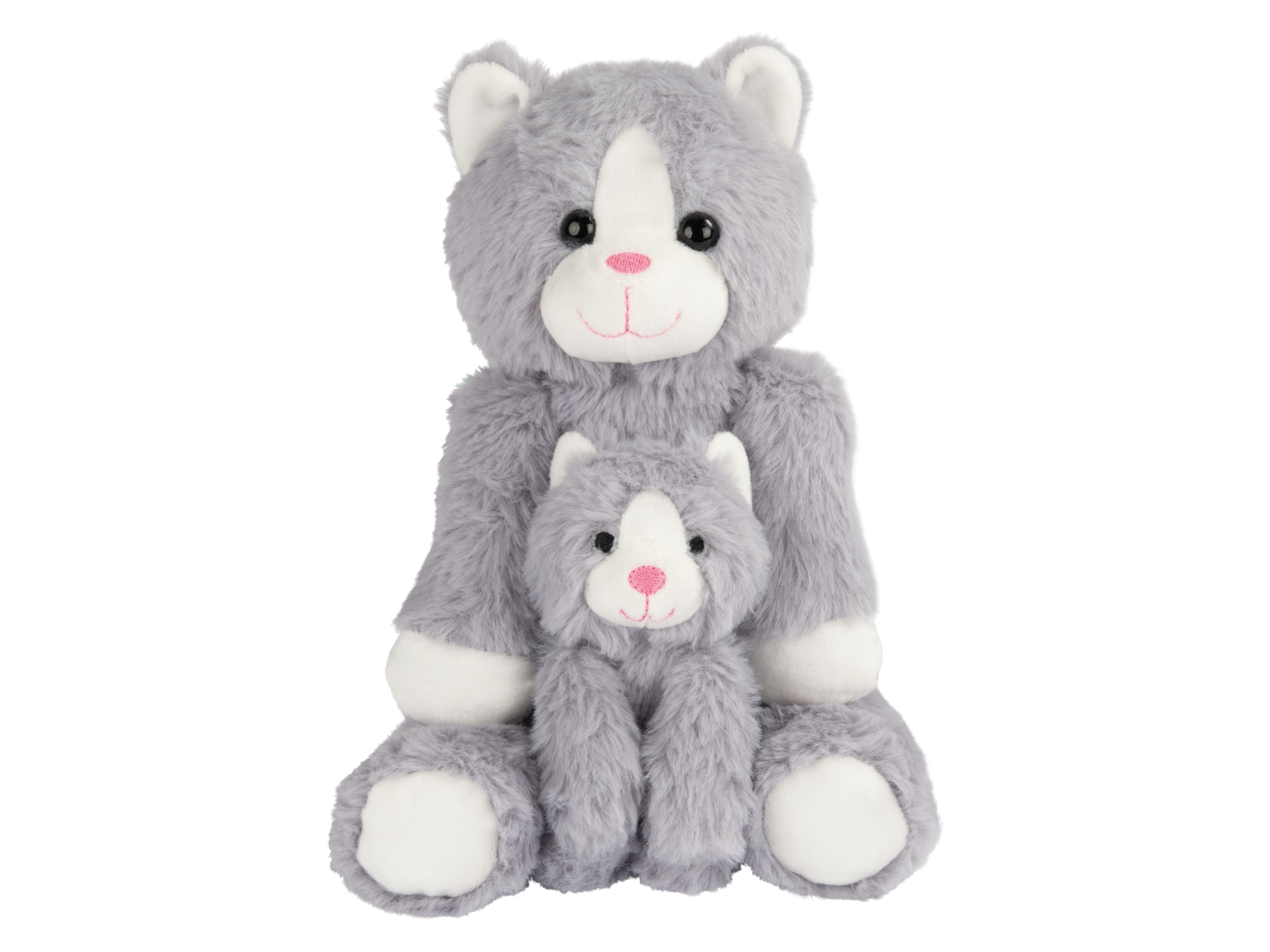 Playtive Knuffeldier met baby (Kat)