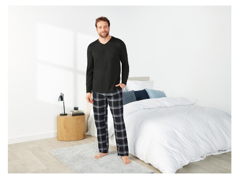 Ga naar volledige schermweergave: LIVERGY® Heren flanellen pyjama - afbeelding 8