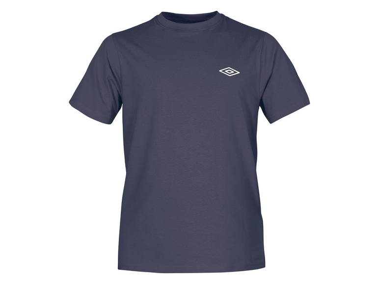 UMBRO Heren T-shirt (L, Marineblauw)