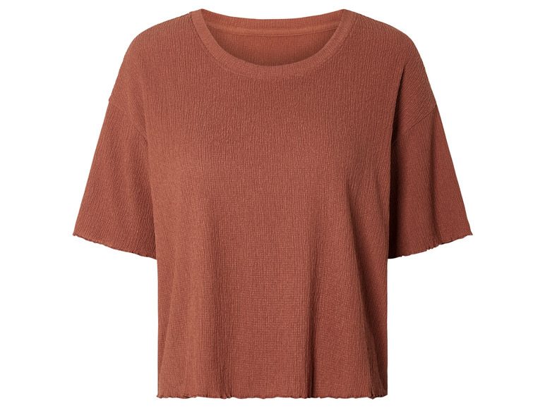 esmara Dames oversized t-shirt (S (36/38), Oranje)