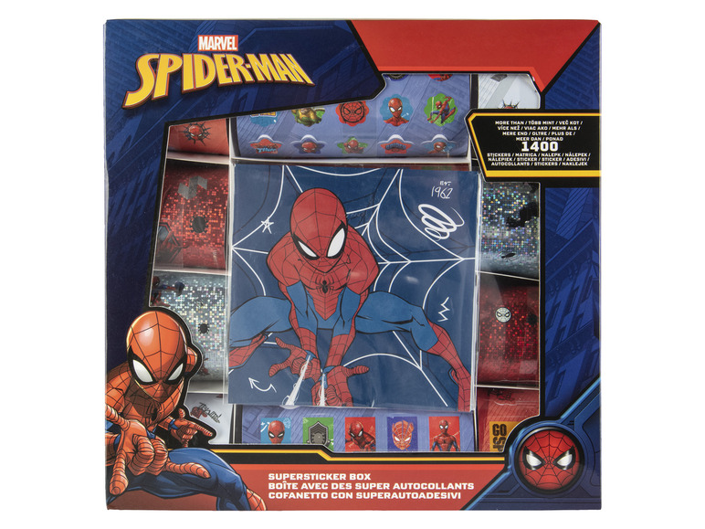 Undercover Stickerbox (Spiderman)