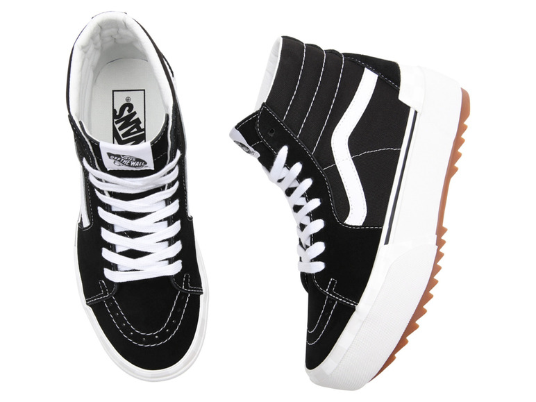 Ga naar volledige schermweergave: VANS Dames sneakers met plateauzool - afbeelding 2