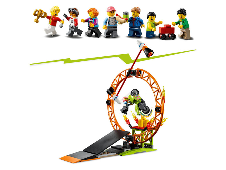 Ga naar volledige schermweergave: LEGO® City Stuntshow Arena - afbeelding 6