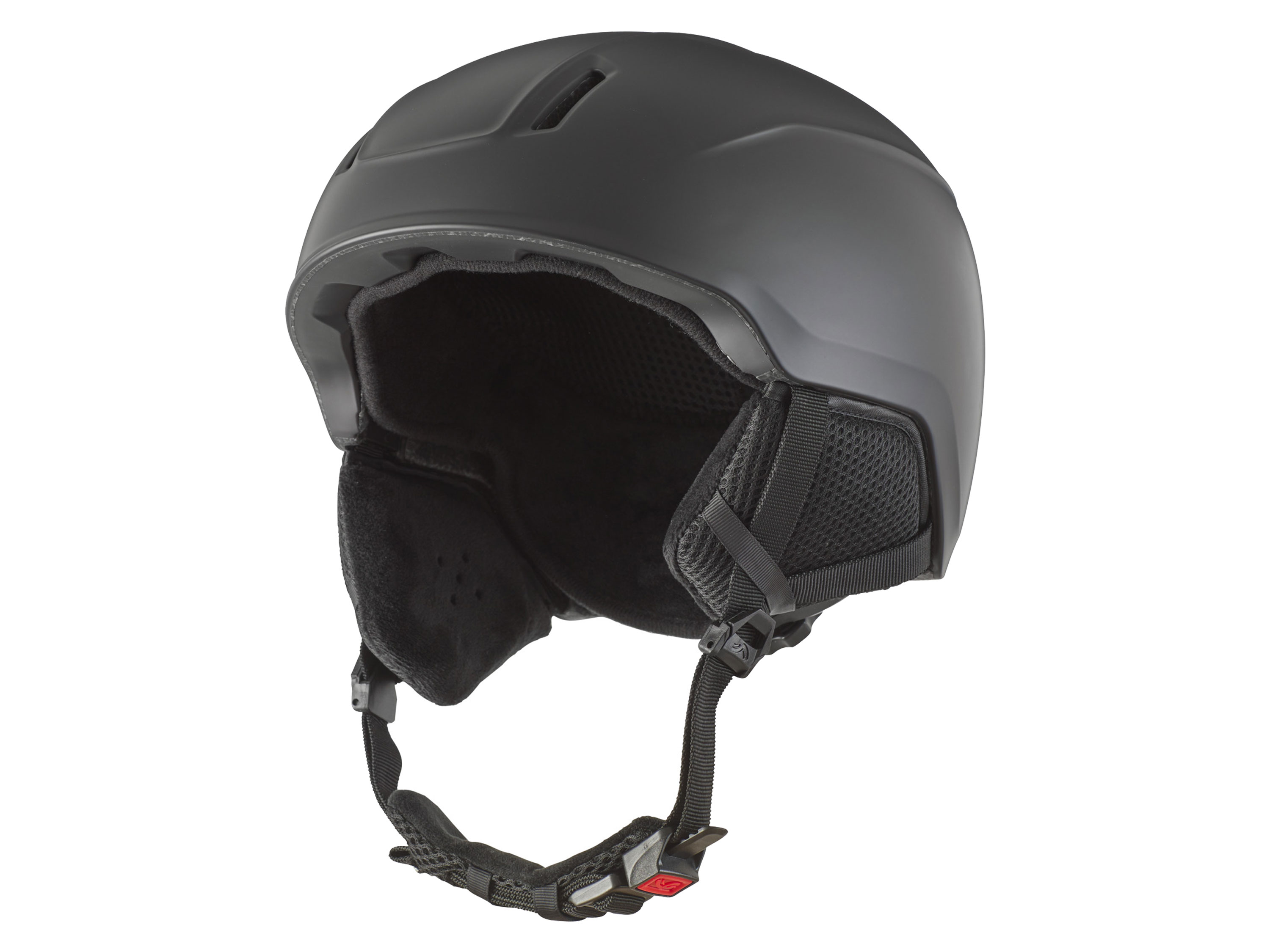 CRIVIT Kinder ski- en snowboardhelm (S/M, Zwart)