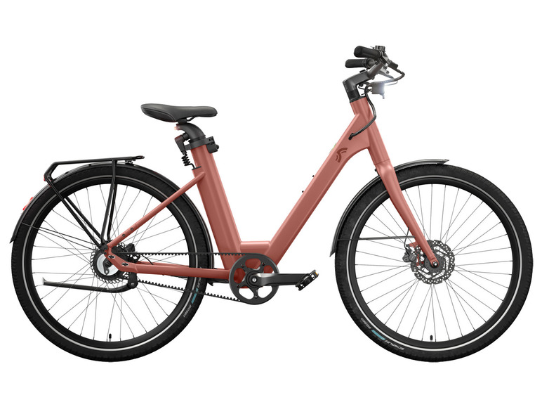 Ga naar volledige schermweergave: CRIVIT Urban E-Bike Berry Blush - afbeelding 7