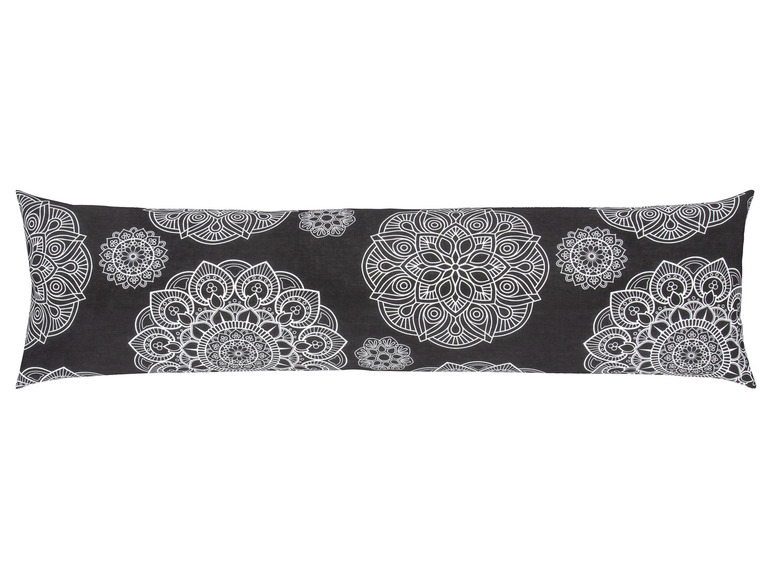 LIVARNO home Renforcé zijslaapkussenhoes 40 x 145 cm (Mandala&apos;s)