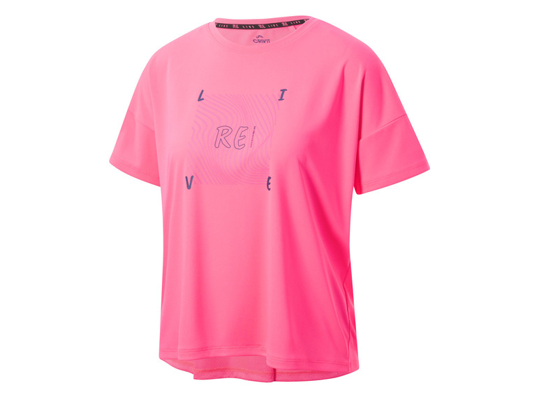 CRIVIT Dames sportshirt (XS (32/34), Roze)