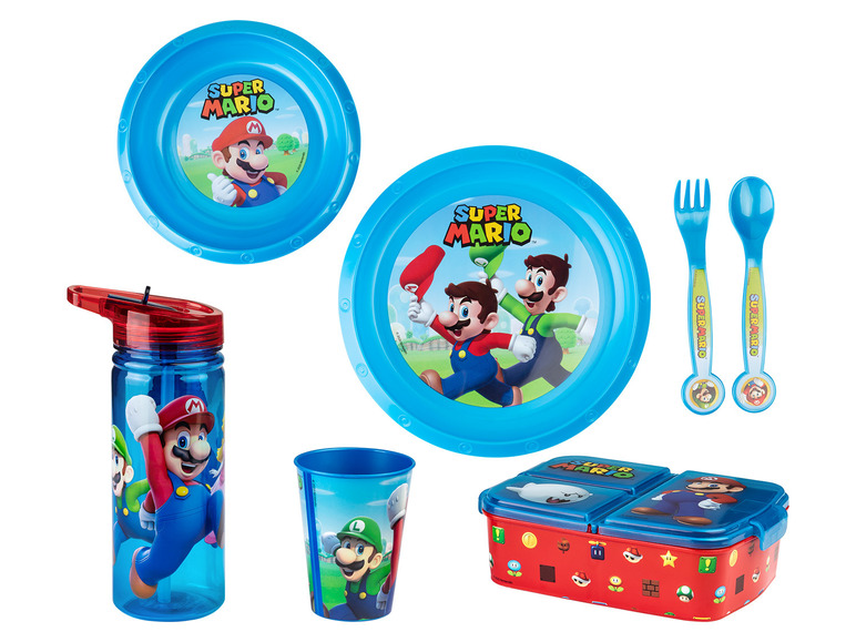 Ga naar volledige schermweergave: Nintendo Kinderservies, drinkfles of lunchbox - afbeelding 1