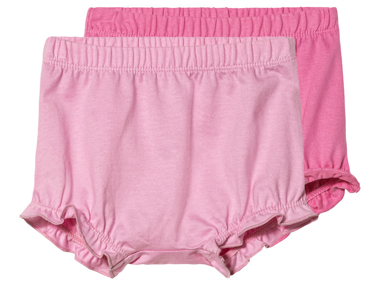 lupilu 2 baby shorts (74/80, Donkerroze/roze)