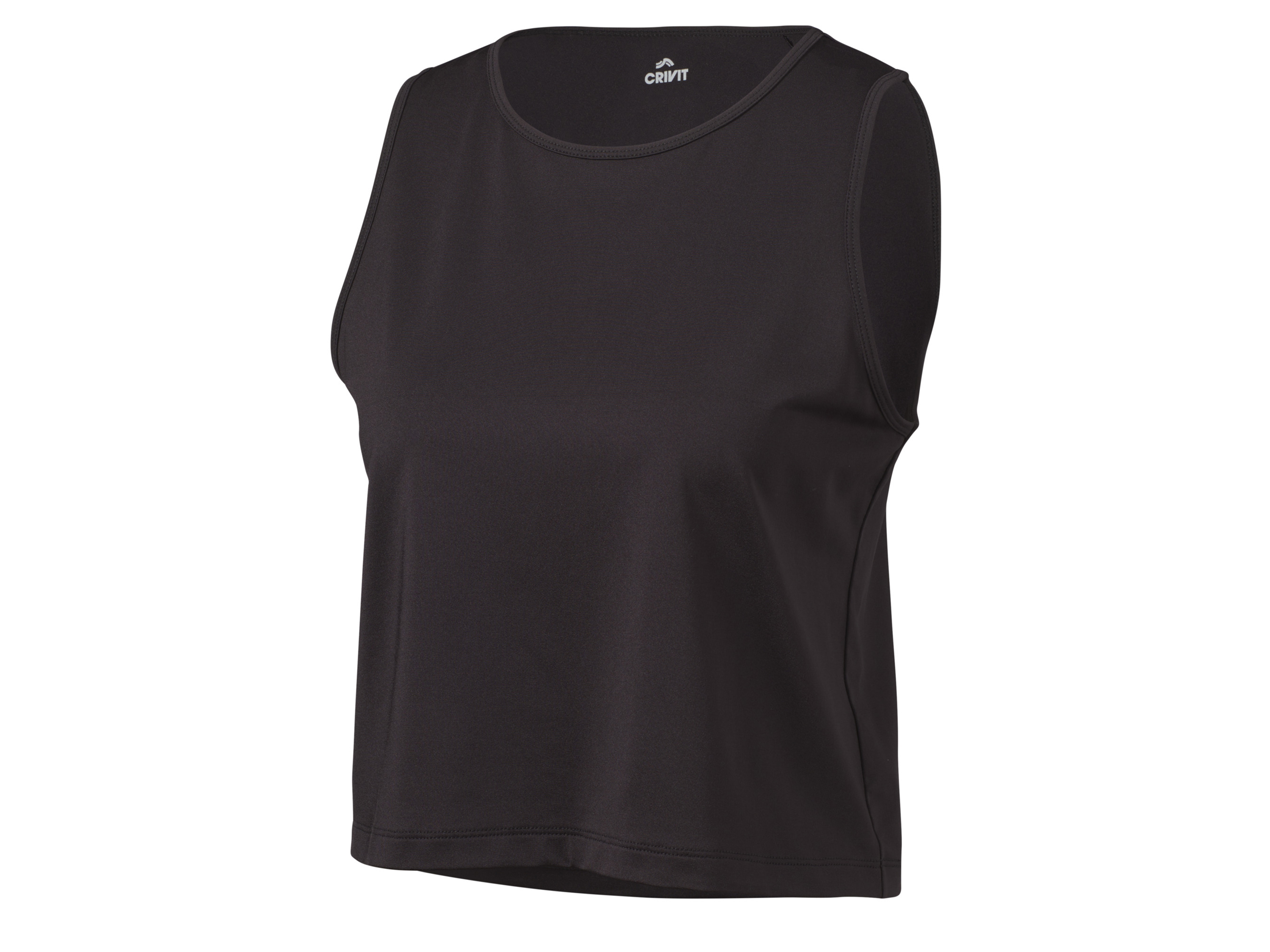 CRIVIT Dames sporttop (M (40/42), Zwart)