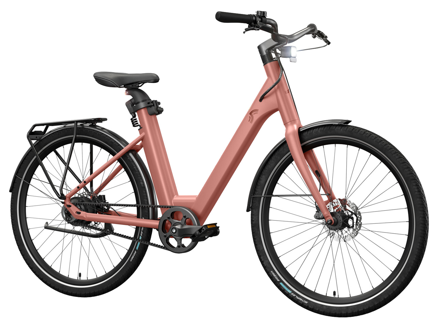 CRIVIT Urban E-Bike Berry Blush