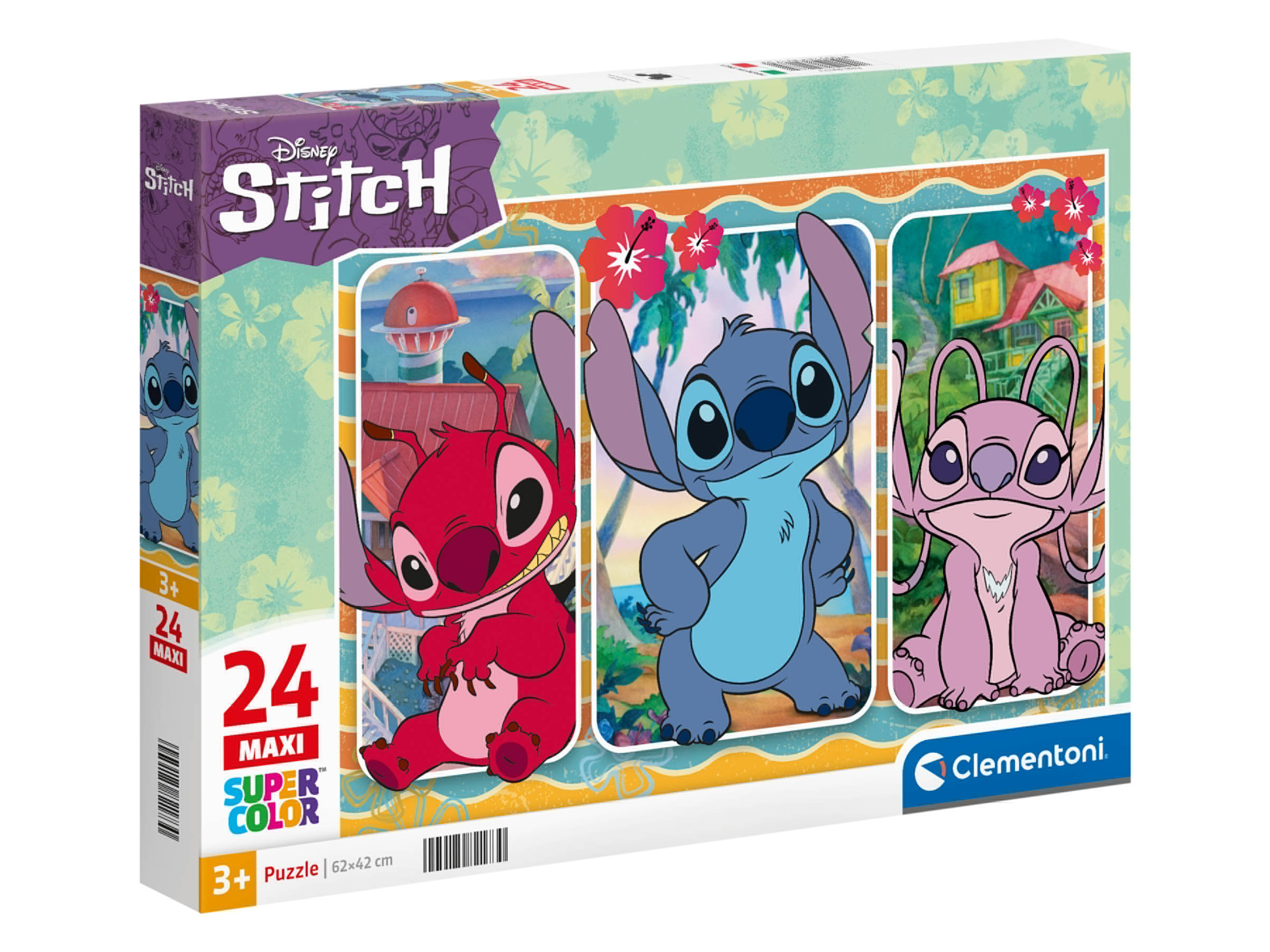 Clementoni Puzzel (Stitch maxipuzzel 24 stukjes)