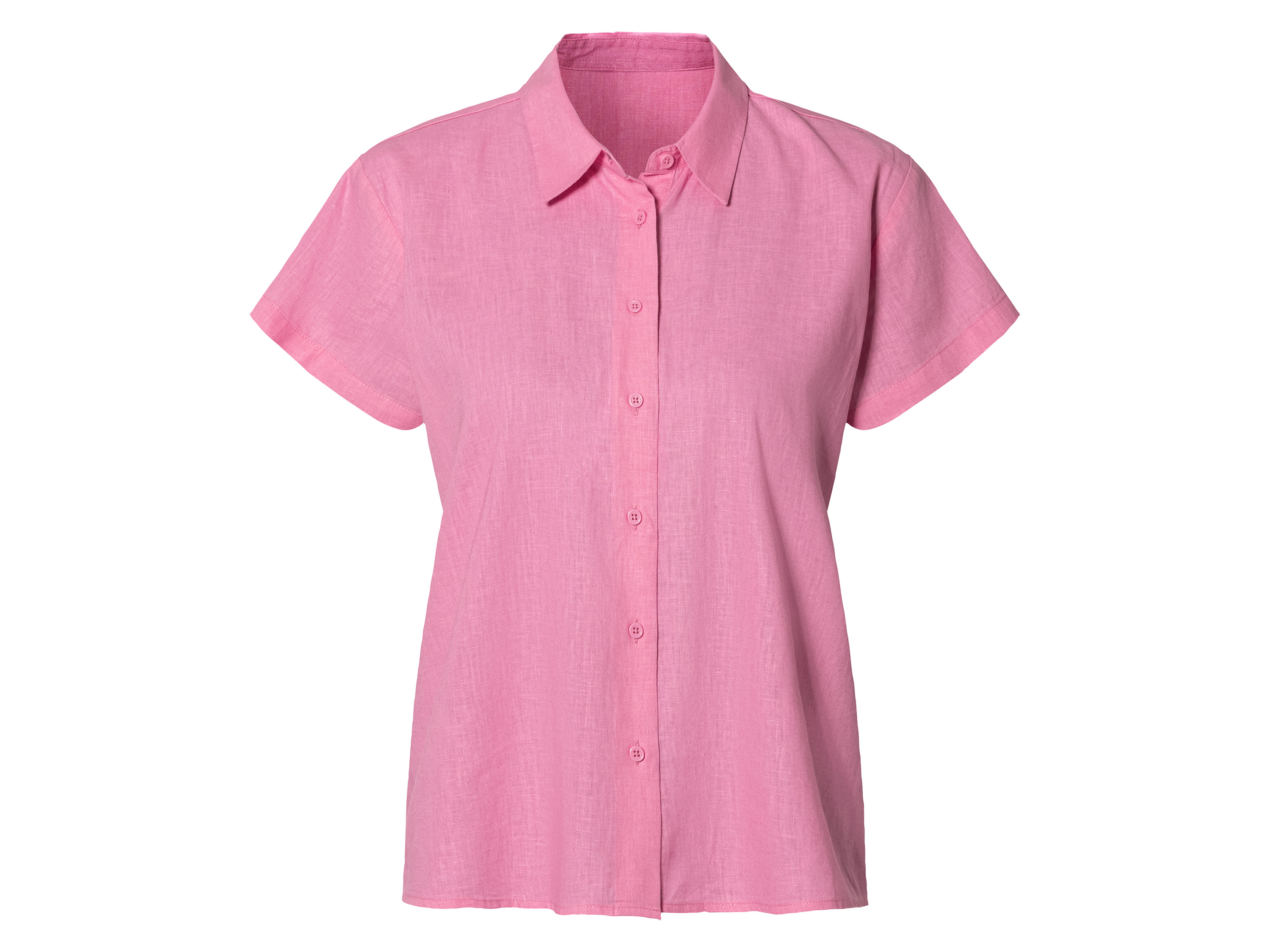 esmara Dames linnen blouse (40, Roze)