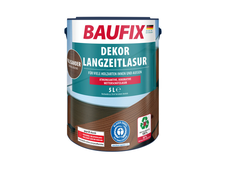 Ga naar volledige schermweergave: BAUFIX Decoratiebeits houtbeits 5 liter - afbeelding 12