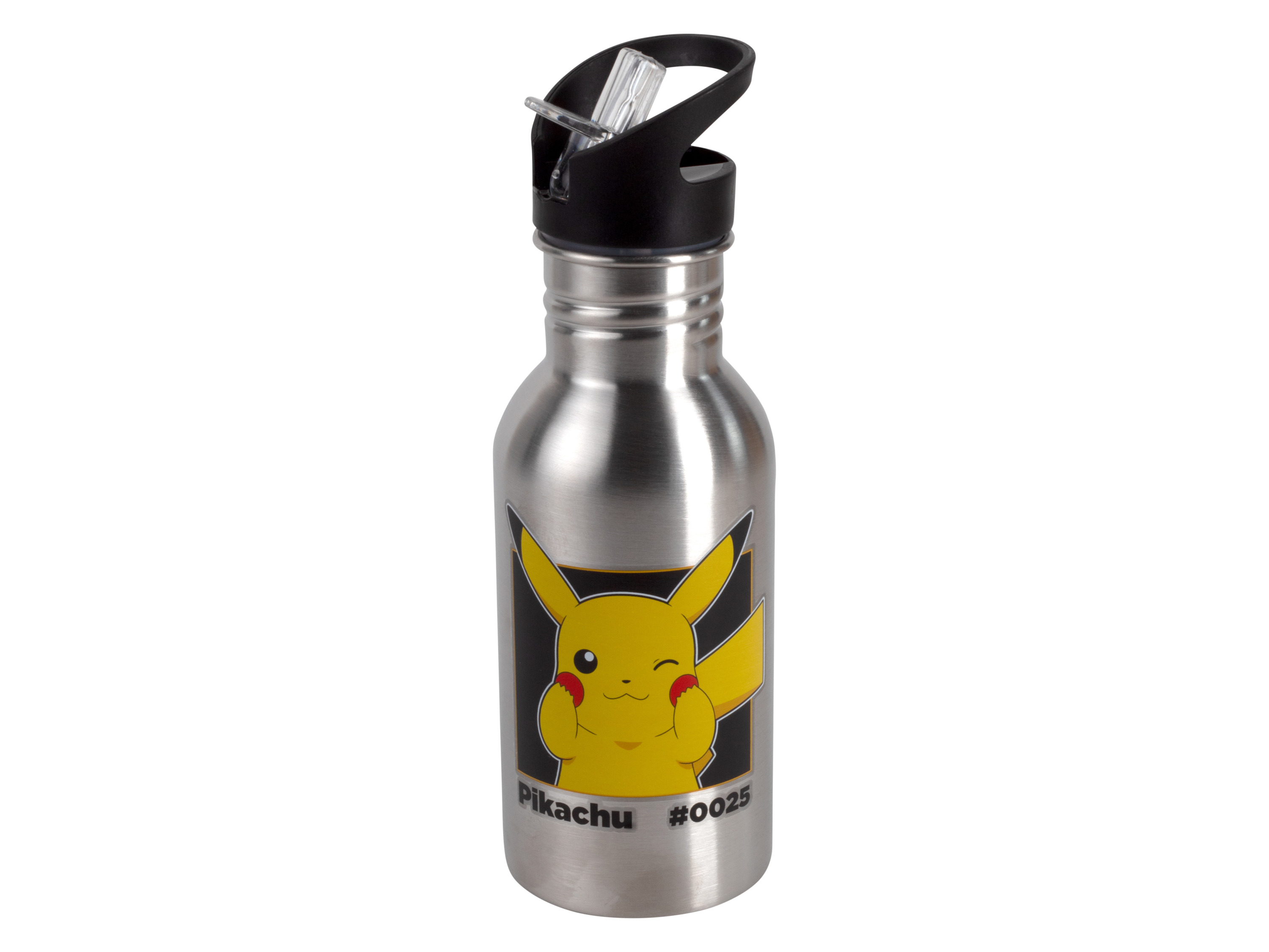 RVS drinkfles en broodtrommel (pokémon drinkfles)