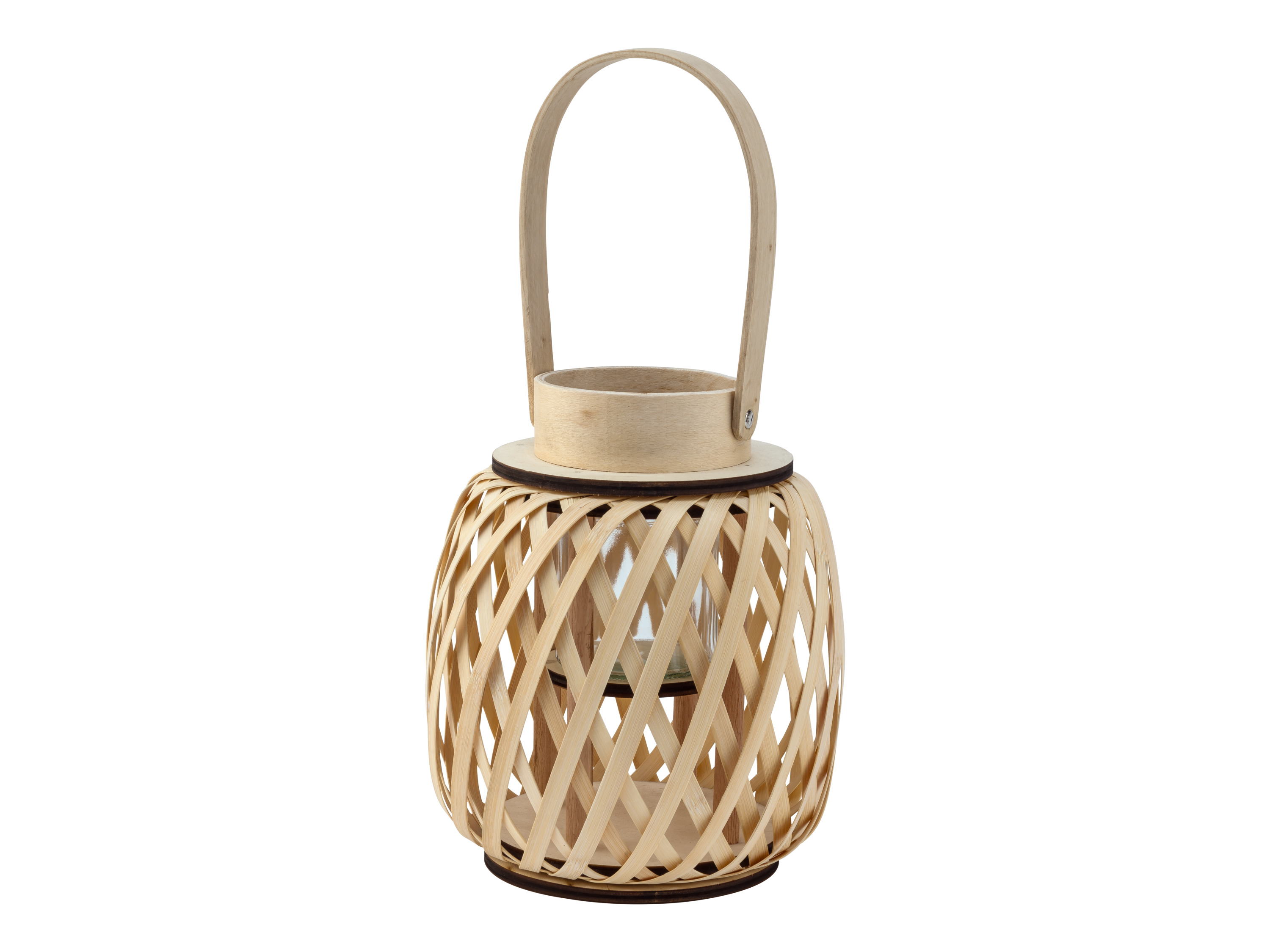 LIVARNO home Windlichtset (houten lantaarn/kruis/rond)