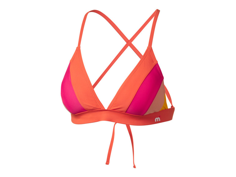 Mistral Dames bikinitop (36, Oranje/donkerroze)