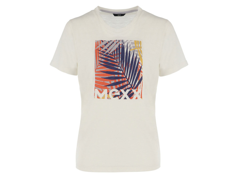 MEXX Dames-T-shirt, met logo, regular fit