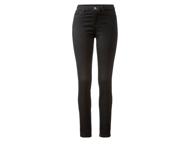 esmara Dames jeans Super Skinny Fit, 5-pocket-s (44, Zwart)