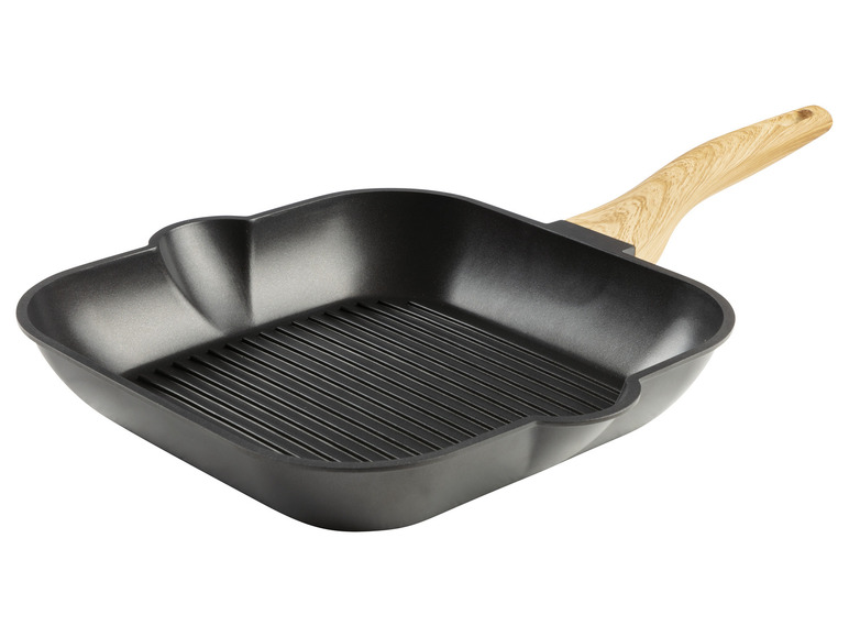 Grillpan 28 cm (Hoekig)