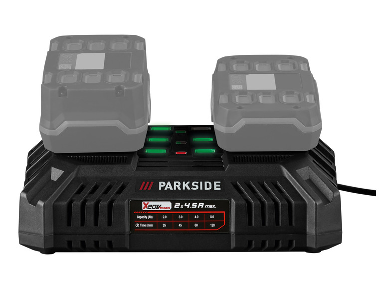 Ga naar volledige schermweergave: PARKSIDE® Accu-dubbelle oplader 20V - afbeelding 8