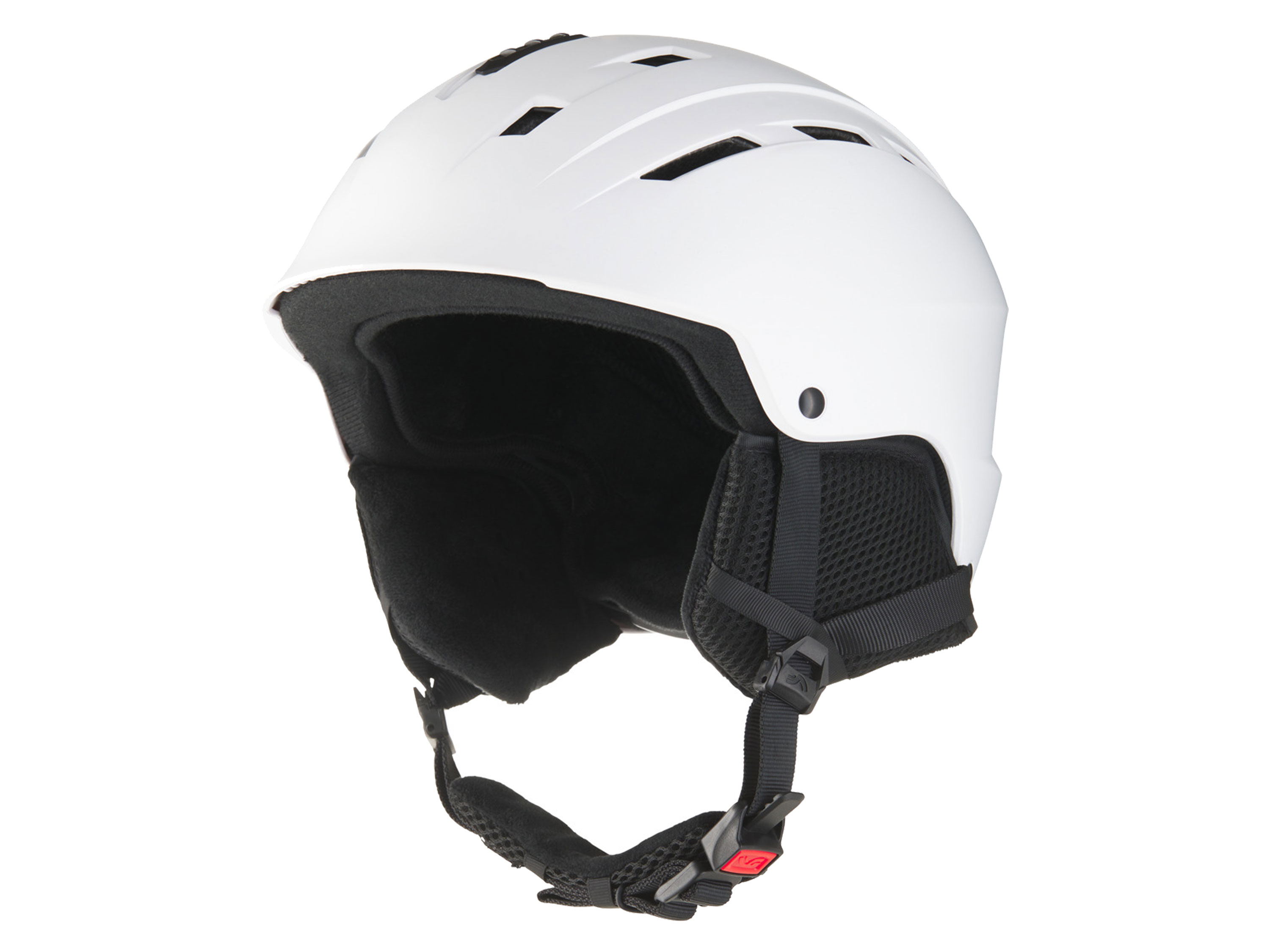 CRIVIT Ski- en snowboardhelm (M/L, Wit/zwart)