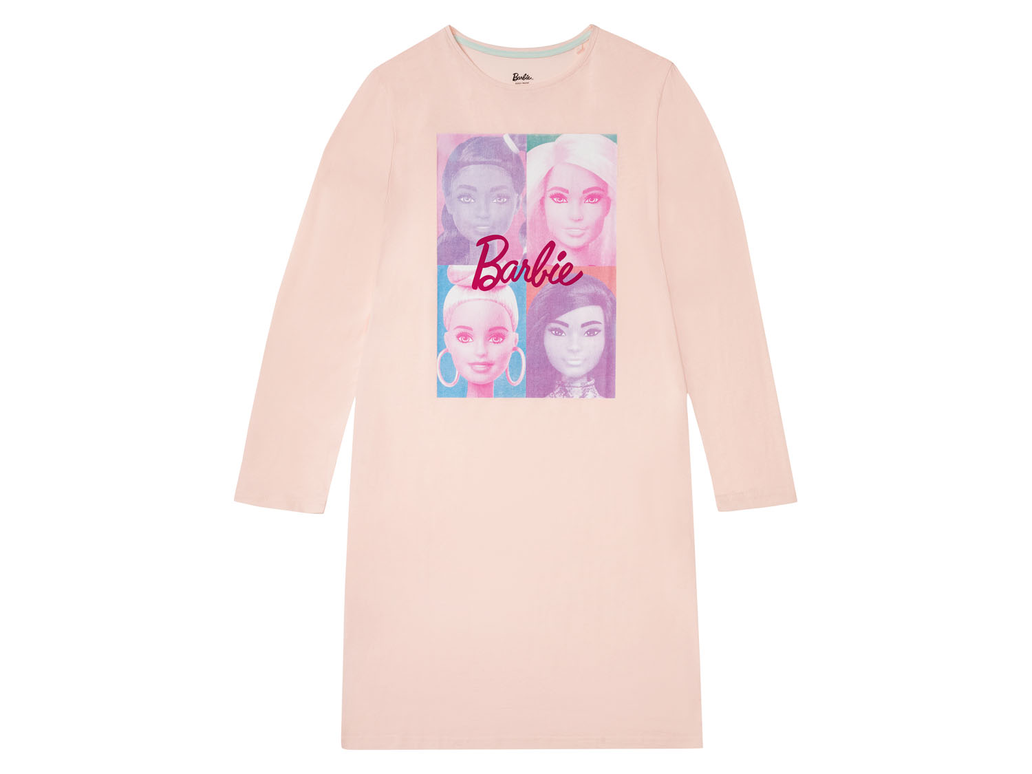 Dames oversized shirt (Barbie/roze, XS (32/34))