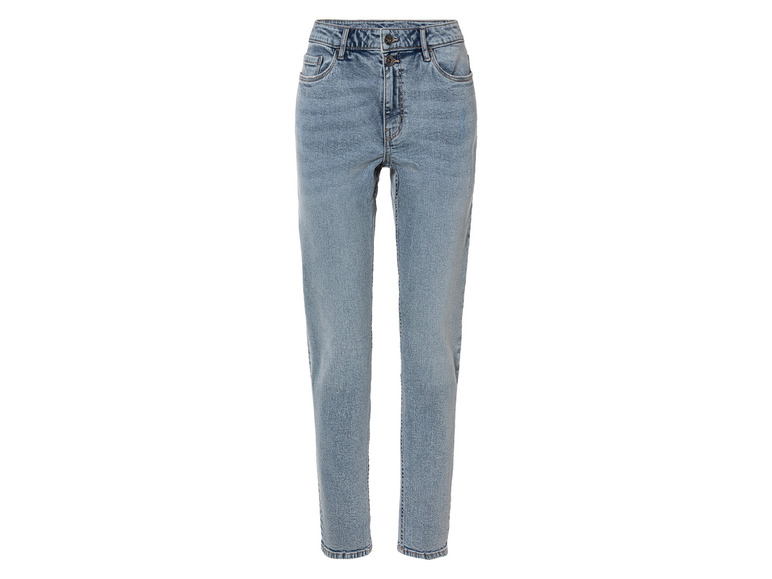 esmara Dames jeans Straight fit (44, regulier, Lichtblauw)