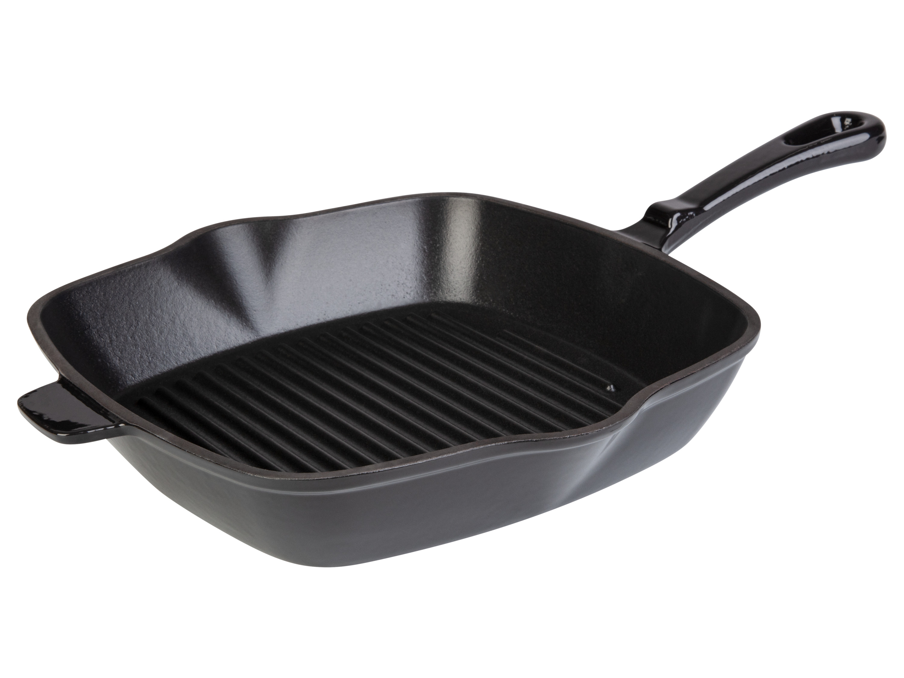 LIVARNO home Gietijzeren grillpan (Zwart)