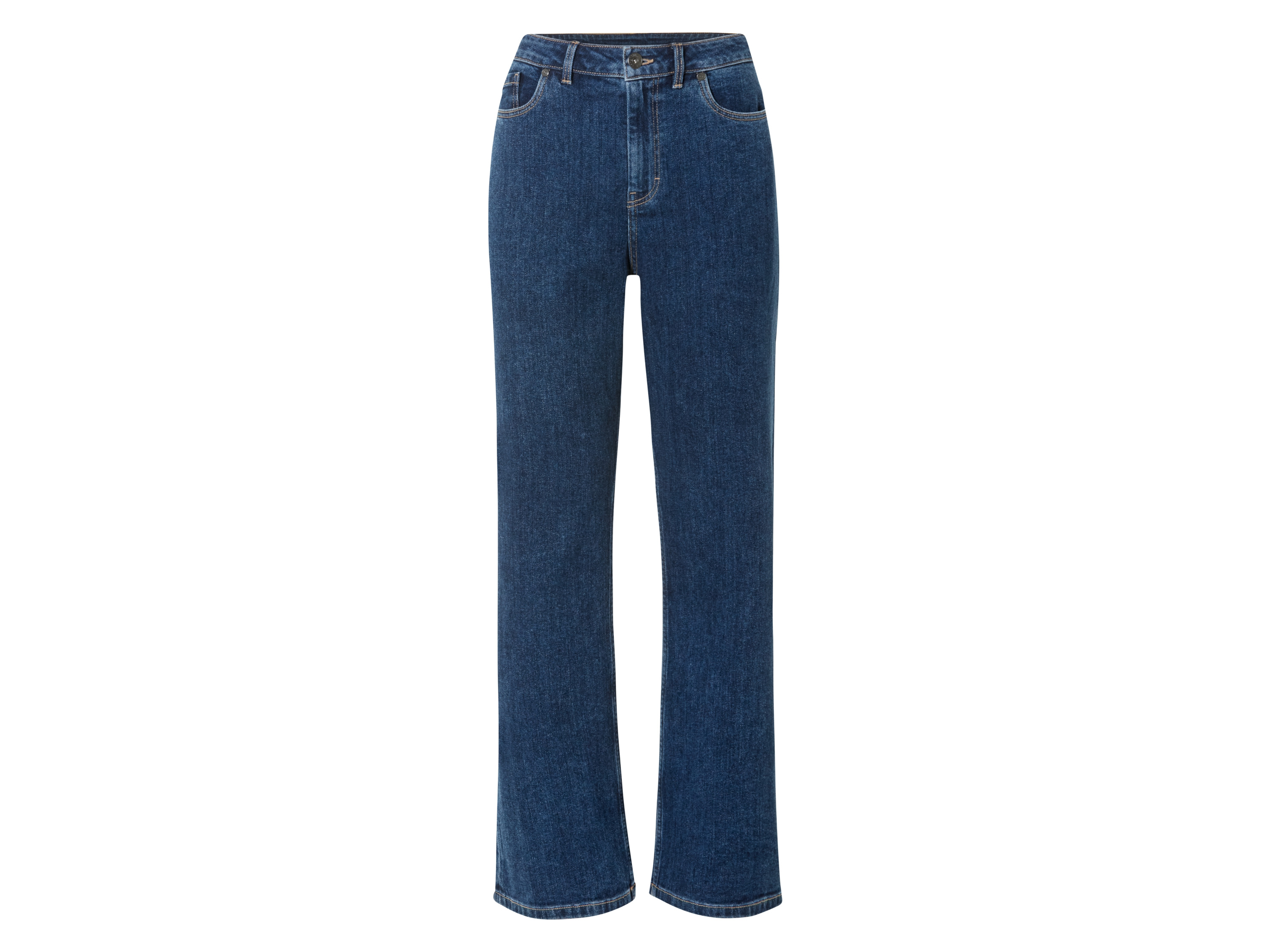 esmara Damesjeans met wijde pijpen (Blauw, 38)