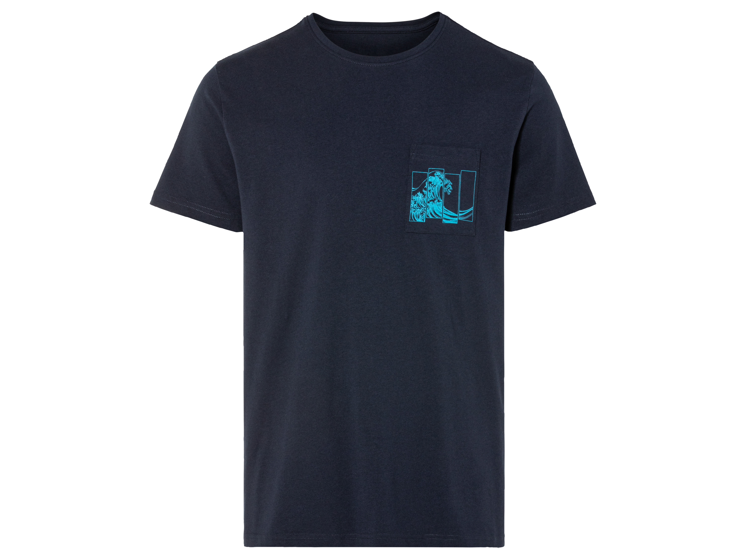 LIVERGY Heren T-shirt (XXL (60/62), Marineblauw)