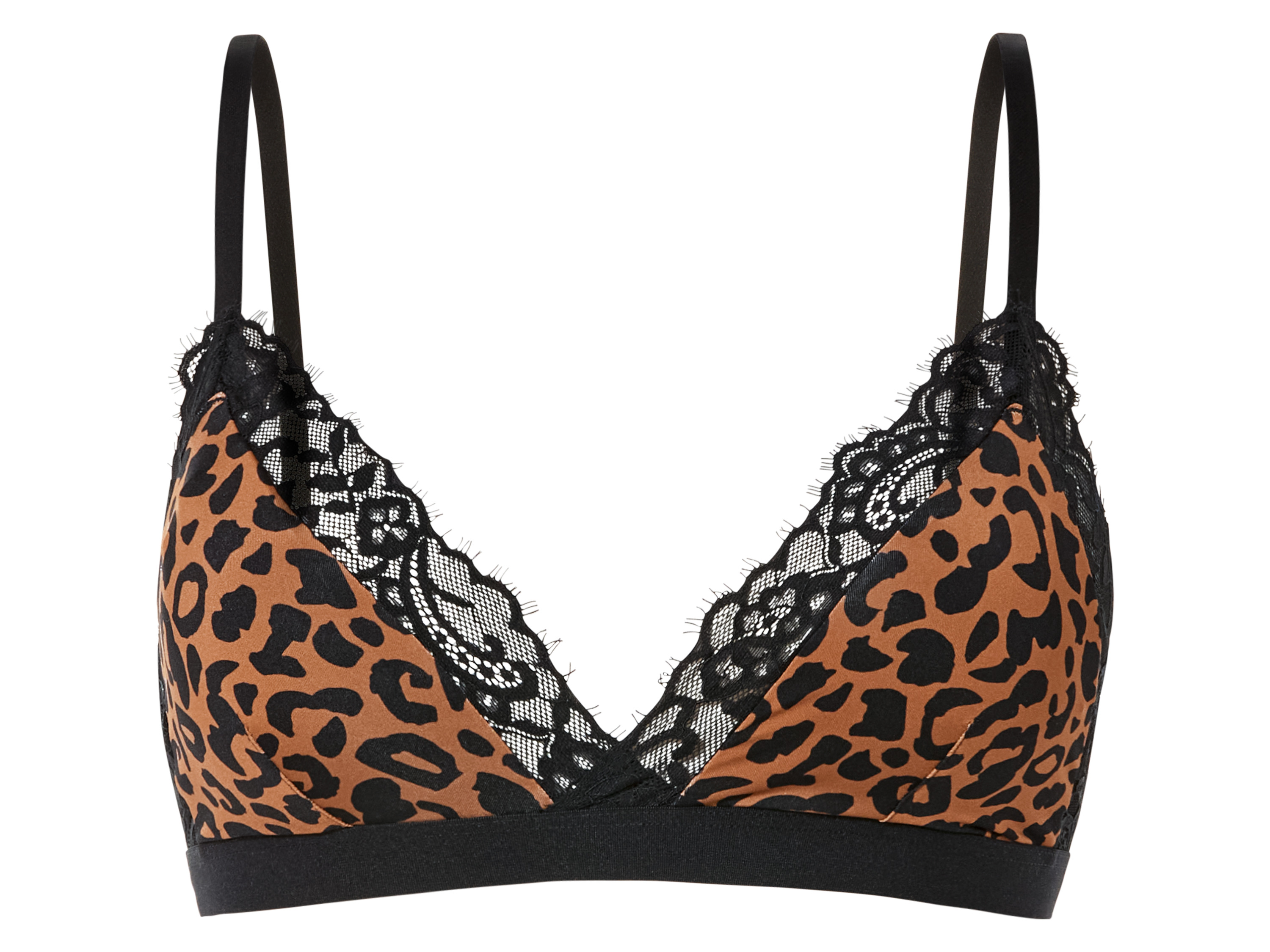 esmara Dames bralette (S (36-38), Luipaard print)