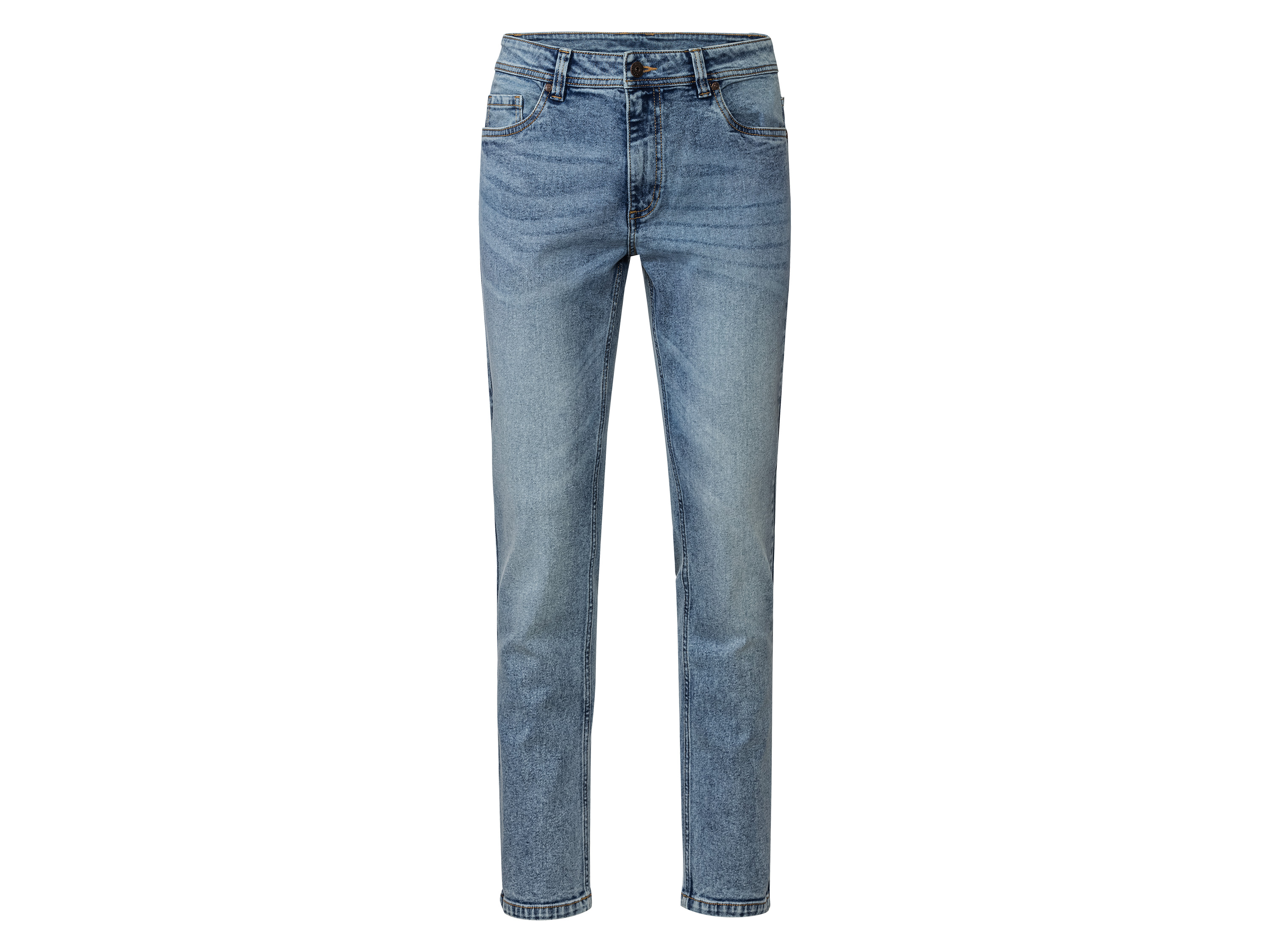 LIVERGY Heren jeans Slim Fit (Lichtblauw, 52 (36/32))